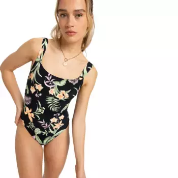 Pt Beach Classics Женский купальник Roxy, чёрный