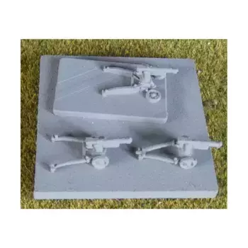 ПТ-пушка Gannone DA 47-32 Буксируемый/стрелковый варианты, Scotia Micro Models - WWII - Axis Forces (1:300)