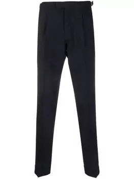 PT Torino брюки чинос со складками, синий