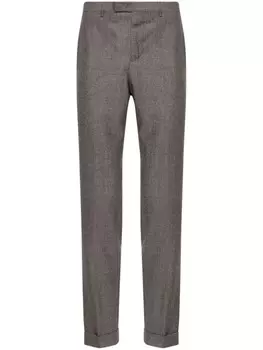 PT Torino брюки чинос в ломаную клетку, серый