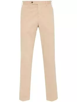 PT Torino брюки-чиносы Master, нейтральный цвет