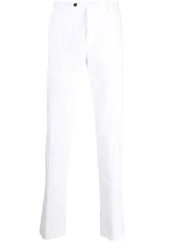 PT Torino брюки прямого кроя, белый