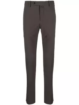 PT Torino брюки скинни средней посадки, коричневый