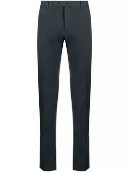 PT Torino брюки скинни средней посадки, синий