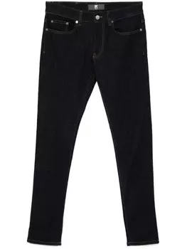 PT Torino джинсы с нашивкой-логотипом, синий