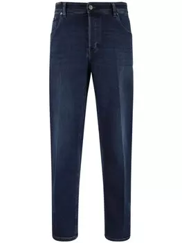 PT Torino джинсы slim fit средней посадки, синий