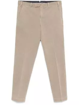 PT Torino полосатые брюки, коричневый