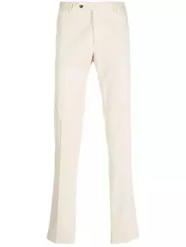 PT Torino прямые брюки чинос, нейтральный цвет