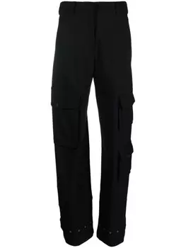 PT Torino прямые брюки карго, черный