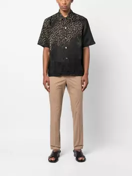 PT Torino прямые брюки строгого кроя, нейтральный цвет