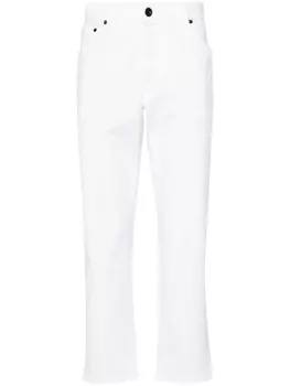 PT Torino прямые джинсы средней посадки, белый