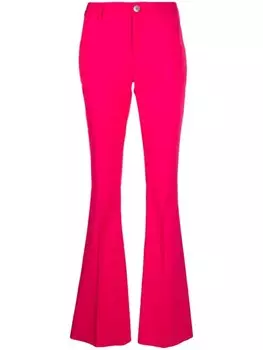 PT Torino расклешенные брюки средней посадки, розовый
