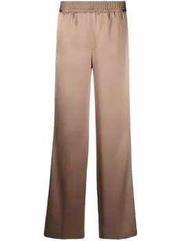 PT Torino широкие брюки с эластичным поясом, коричневый