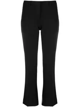 PT Torino укороченные брюки строгого кроя, черный