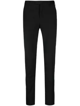 PT Torino узкие брюки строгого кроя, черный