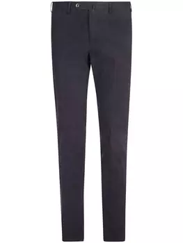 PT Torino зауженные брюки с отутюженными стрелками, синий