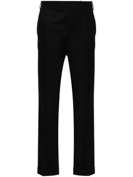 PT Torino зауженные брюки строгого кроя, черный