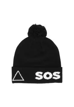 Птичья шапка с повышенным комфортом при ношении SOS, цвет 1001 Black