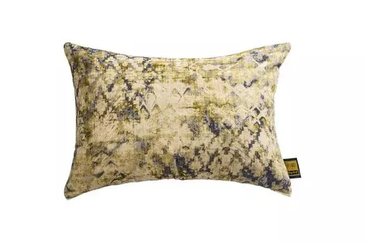 ПТМД Бекка Декоративная подушка - 40х10х60 см - бархат - зеленый PTMD