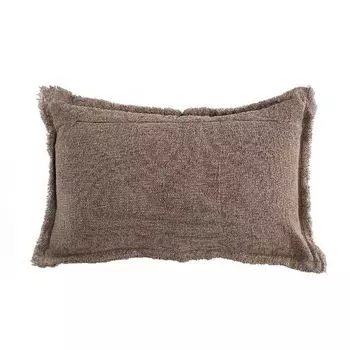 ПТМД Индра декоративная подушка - 50x5x30 см - текстиль - коричневый PTMD
