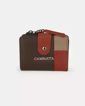 ПУ кошелек Caminatta, коричневый