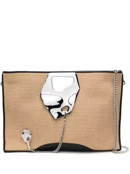 PUBLISHED BY сумка-тоут Arabela из рафии, нейтральный цвет