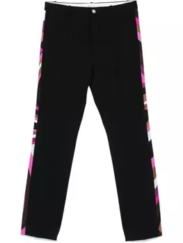 PUCCI брюки с принтом Iride, черный