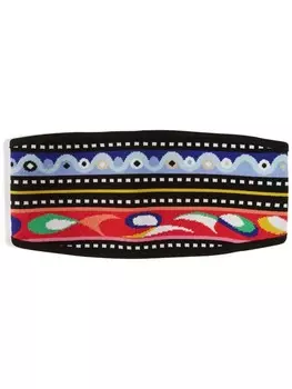 PUCCI ободок с абстрактным принтом, фиолетовый