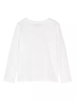 Pucci толстовка с логотипом, белый