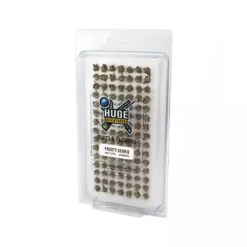 Пучки мусора — Морозный, Miniature Basing Tufts (Huge Miniatures)