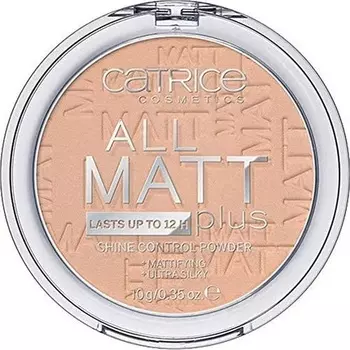 Пудра All Matt Plus Shine Control Sand Beige 025 10G, Catrice