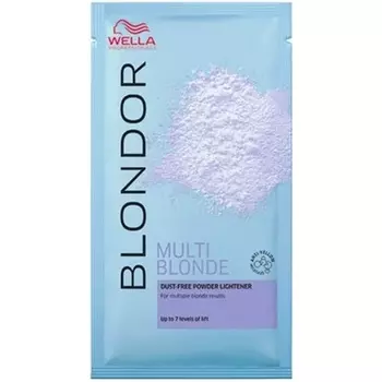 Пудра Blondor Multi Blonde 30 г, саше Светлый блондин, Wella