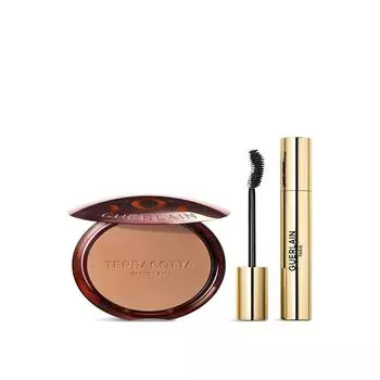 Пудра бронзирующая Guerlain Terracotta Original №03 + Маска Guerlain черная
