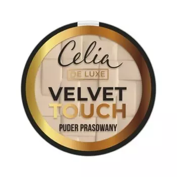 Пудра De Luxe Velvet Touch Natural Beige 9G, Celia