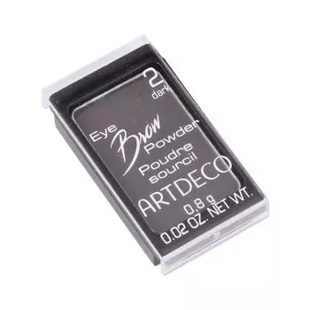 Пудра для бровей Artdeco, цвет 2, 0,8 гр