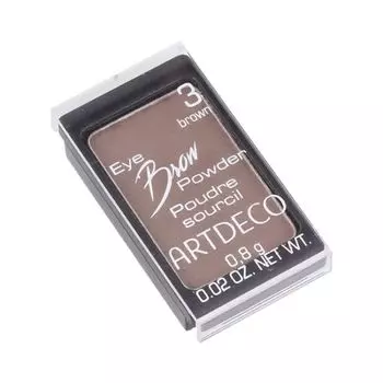 Пудра для бровей Artdeco, цвет 3, 0,8 гр