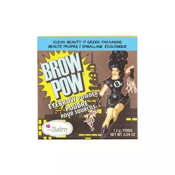 Пудра для бровей Brow Pow The Balm, цвет light brown, 1,2 гр