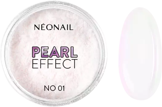 Пудра для дизайна ногтей 01 с жемчужным эффектом 2 г NO
