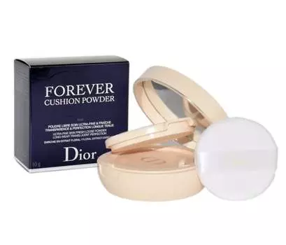 Пудра для лица 010 светлая, 10 г Dior, Diorskin Forever Cushion