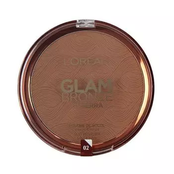 Пудра для лица Glam Bronze Terra Polvos Bronceadores L'Oral Pars, 02 Capri Naturale