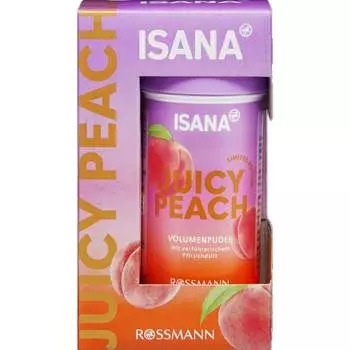 Пудра для объема Juicy Peach ISANA, 10 g