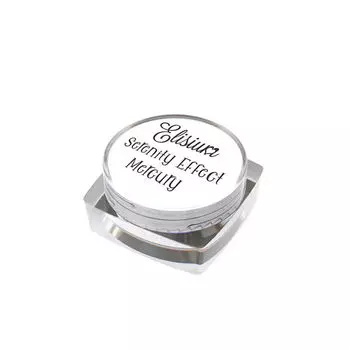 Пудра для укладки ногтей, 1 г Elisium Effect mercury, цвет mercury