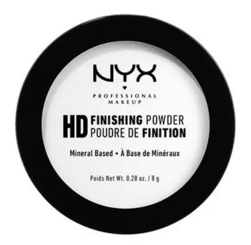 Пудра для завершения макияжа high definition finishing powder Nyx Professional Makeup, цвет translucent, вес 8 гр.