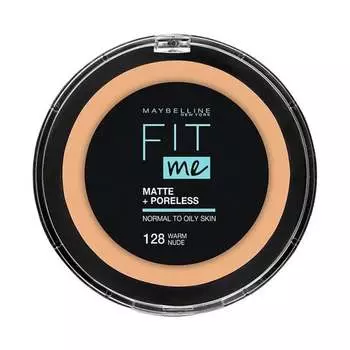 Пудра Fit Me Matte and Poreless — 128 Warm Nude, Inna marka