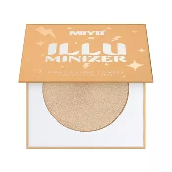 Пудра-хайлайтер для лица Illuminizer Highlighting Powder Face Highlighter 01 7 г Miyo