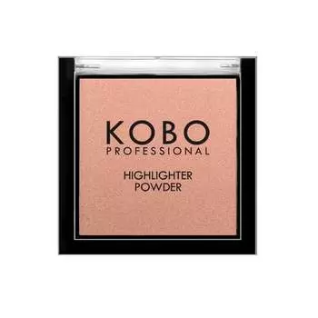 Пудра-хайлайтер, пудра для лица, 314 Mirage, осветляющая, 9 г Kobo Professional