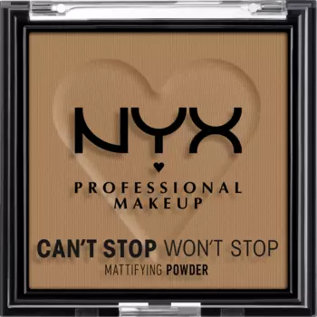 Пудра NYX Professional MakeUp Can’t Stop Won’t Stop Mattifying Powder 08 Mocha