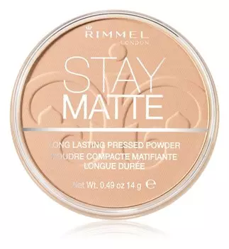 Пудра Rimmel Stay Matte, оттенок 004 Sandstorm 14 г