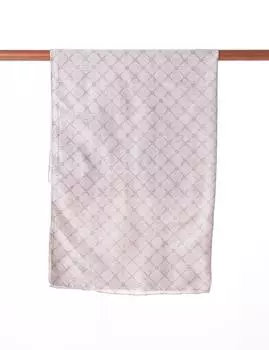 Пудра-шаль с узором Monogram Kayra