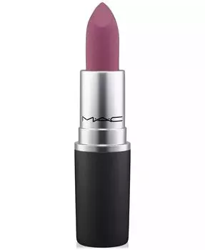 Пудровая губная помада Kiss Mac, цвет P For Potent (greyed lavender)
